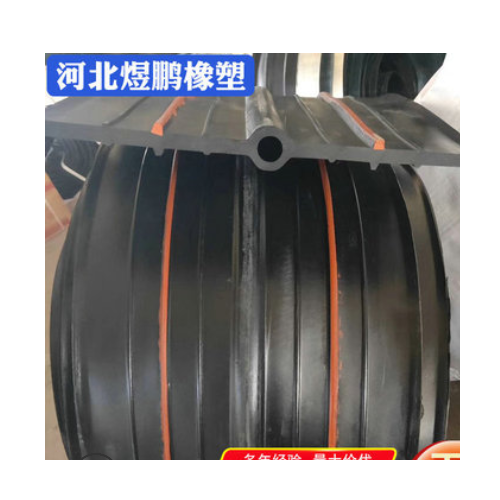 橡膠止水帶建筑施工縫中埋式鋼邊式651型300*6國標中埋橡膠止水帶