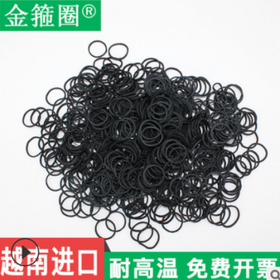 包郵06*0.9黑色廠(chǎng)家直銷(xiāo)越南原裝皮筋橡皮筋橡膠圈橡皮圈盤(pán)發(fā)批發(fā)