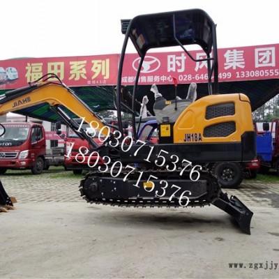 挖掘機，小型挖掘機四川總代理嘉和JH18履帶式，輪胎式挖掘