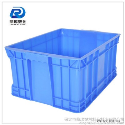 安徽鼎瑞餐具周轉膠箱 /周轉箱批發/藍色加厚加蓋子塑料周轉箱儲物箱