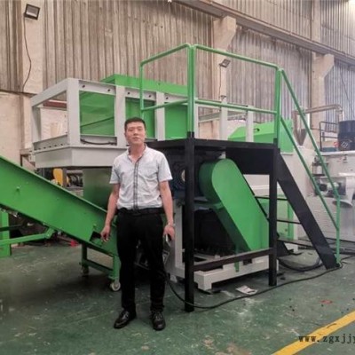 1000型單軸撕碎機-PE管材撕碎粉碎機-佳諾優質制造商