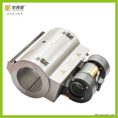 中邦凌錐雙65擠出機(jī)80機(jī)加熱圈外罩風(fēng)機(jī)