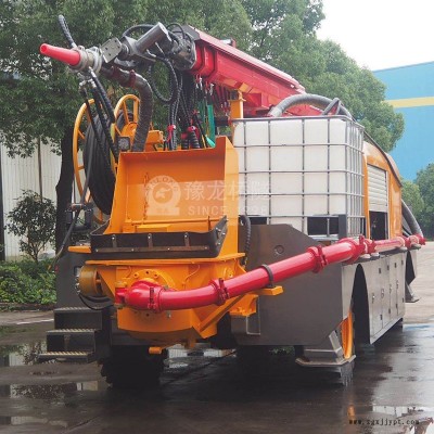 小型機械手濕噴車噴射質量好