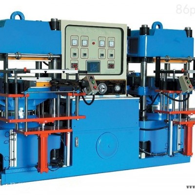 供應全自動雙聯硫化機_100T柱式硫化機