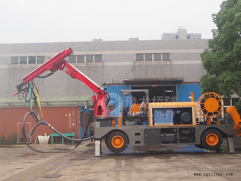 智能機械手濕噴車操作簡單
