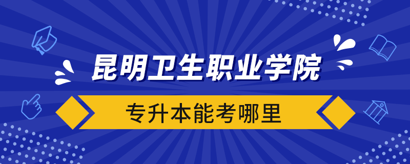昆明衛(wèi)生職業(yè)學(xué)院專(zhuān)升本能考哪里