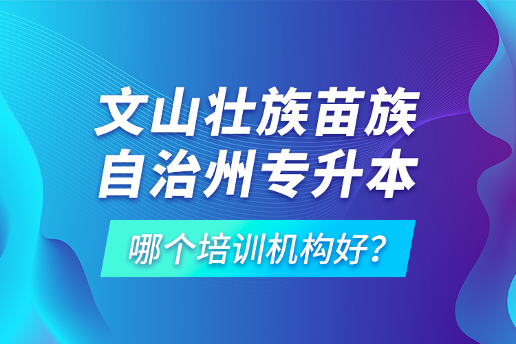 文山壯族苗族自治州專升本哪個(gè)培訓(xùn)機(jī)構(gòu)好？