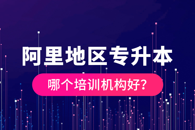 阿里地區(qū)專升本哪個(gè)培訓(xùn)機(jī)構(gòu)好？